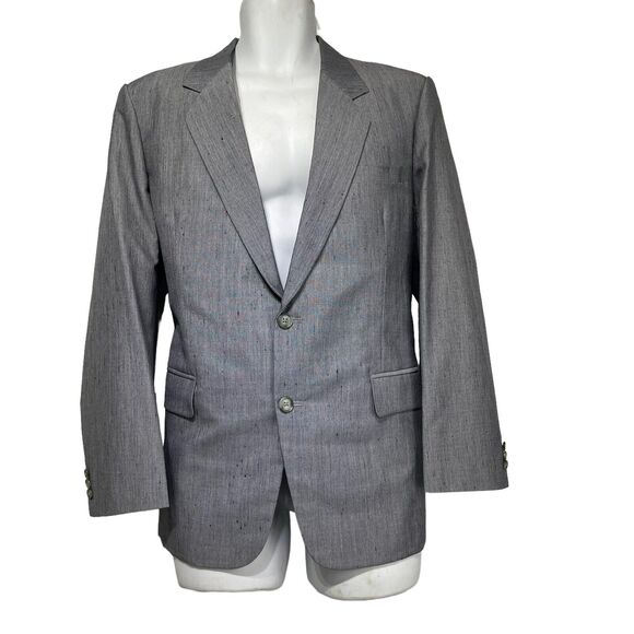Paris Custom Tailor Other - Vintage paris custom tailor & silk store gray blazer Size 40